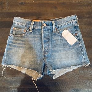 Levi’s 501 High-waisted Denim Shorts
